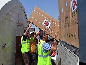 TİKA Kerkük'e yardımları ulaştırdı