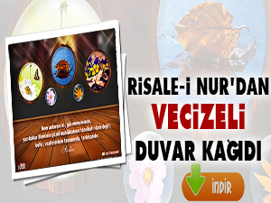 Risale-i Nur'dan vecizeli duvar kağıdı