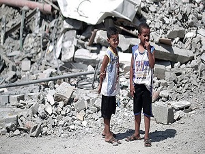 Gazzeli çocuklar bayramı yetim karşılayacak