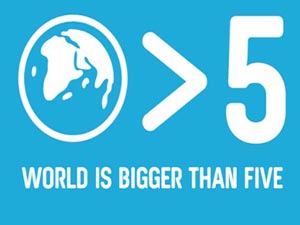 Dünya Beş’ten Büyüktür kampanyası başlatıldı
