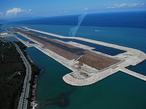 Ordu-Giresun Havalimanı Projesi havadan görüntülend