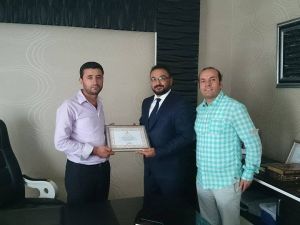 Gazze'ye Yardıma Plaket