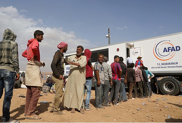 AFAD Suriyeli Kürtleri de ağırlıyor
