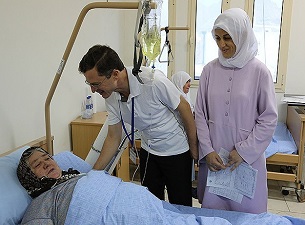 Hacı adayları Türk hekimlerine emanet