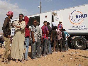 IŞİD'den kaçan Hristiyan ailelere insani yardım