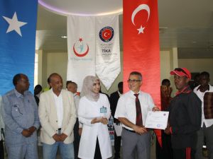 Mogadişu Belediyesi'ne İlk Yardım Eğitimi