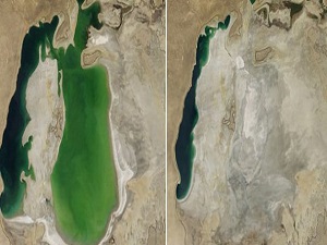 Dünyanın 4. büyük gölünde bir ilk!