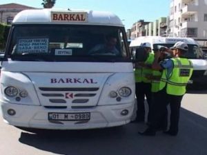 Minibüsçüye Sıkı Denetim Başladı