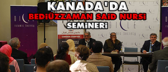 Kanada'da Bediüzzaman Said Nursi semineri