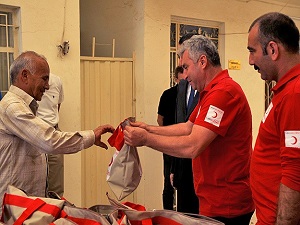 Türk Kızılayı'ndan Iraklı Türkmenlere kurban yardımı