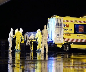 Avrupa'da ilk Ebola bulaşma vakası