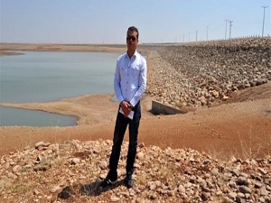 Barajdaki doğal yaşama kuraklık tehdidi