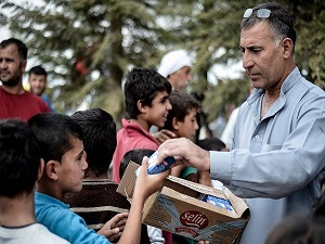 Savaşın çocukları'na zor şartlarda eğitim