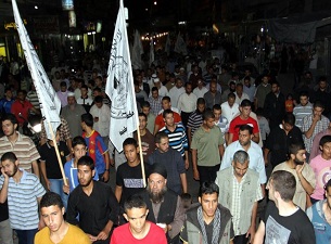 Mescid-i Aksa'ya yönelik ihlaller protesto edildi