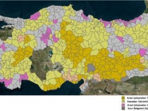 Ortofoto Pojesi ile Çarpık Kentleşme Takip Edilebilecek