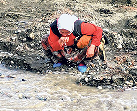 Bu kara suda kuzumun kokusu var mıdır?