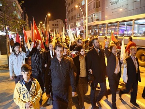 Mescid-i Aksa baskınına protesto