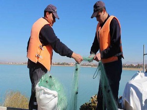 Beyşehir Gölü Hayalet Ağlardan Temizleniyor