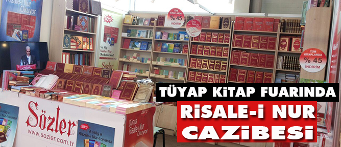 TÜYAP kitap fuarında Risale-i Nur cazibesi