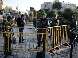Kudüs'te olağanüstü güvenlik önlemleri