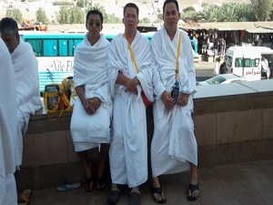 Hacıların ihramı Denizli'den