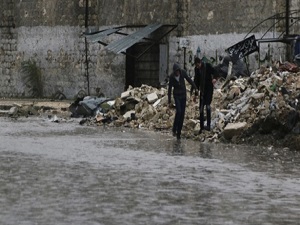 Hama halkı mağarada yaşıyor