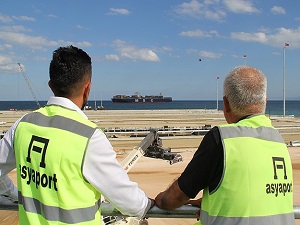 Dünya limanı Asyaport'ta sona yaklaşıldı