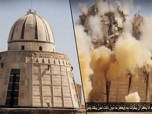 IŞİD türbe ve mezarlıkları yerle bir etti!