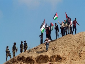 Tunus'tan Filistin'e destek