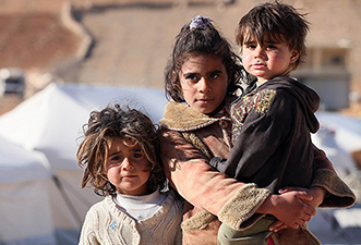 Suriye'deki Savaş Mağdurlarına Gıda Yardımı