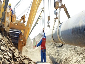 Irak sınırına kadar doğalgaz