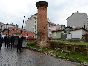 Günümüze Sadece Minaresi Ulaşan Cami Restore Edilecek