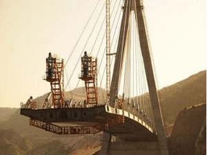 Türkiye'nin 3. büyük köprüsünde son 6 metre