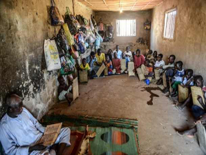 Bu şartlarda Kur'an-ı Kerim eğitimi alıyorlar