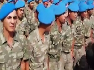 Osmanlı marşıyla yeri göğü inlettiler