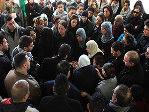 Filistinli Bakan son yolculuğuna uğurlandı
