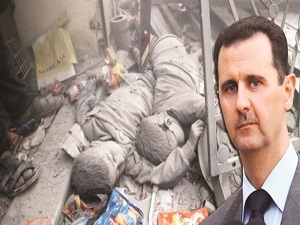 Çocuk katili Esed kuşları koruyacak