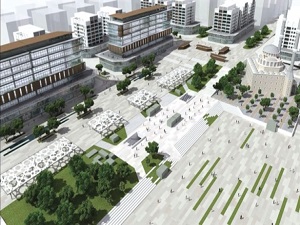 Bağcılar meydanı Taksim'i geçecek