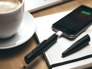 Akıllı telefon şarj eden kalem çıktı