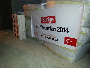 Çare Derneğinden Suriye'ye Kış Yardımları