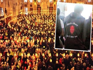 Diyanet camiye giden gençlerin tişört yazılarından şikayetçi