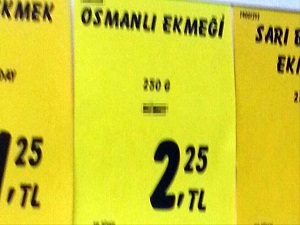 Osmanlı ekmeği de reyonda