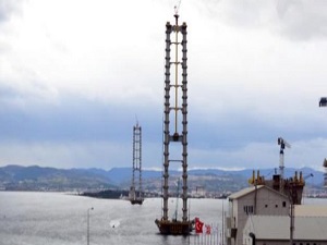 Körfez'in ayakları 252 metreye ulaştı