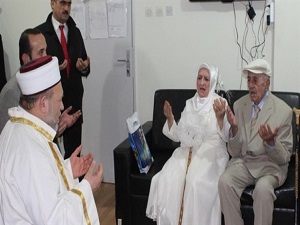 73 yaşına Müslüman olarak girdi