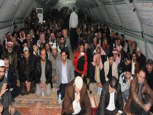 Çadır kentte Mevlit Kandili!