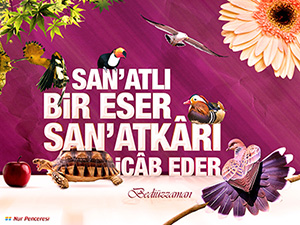 Risale-i Nur'dan vecizeli duvar kağıdı