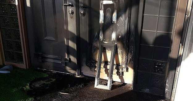 Cami kundaklama çağrılarına suç duyurusu