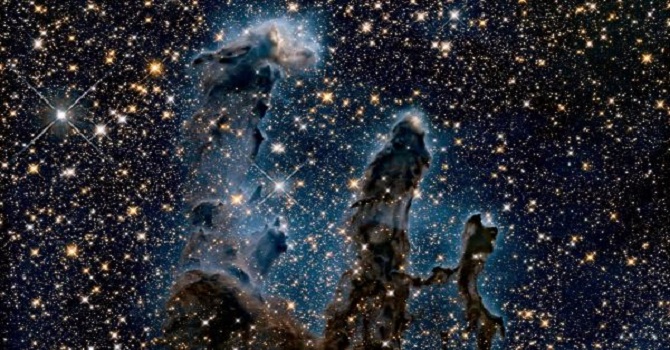 Yaratılış Sütunları çok net görüntülendi