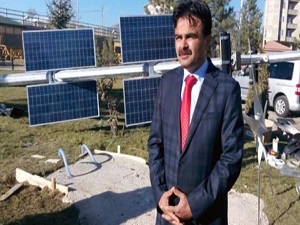 Kelkit'in köy sokakları bedava aydınlatılıyor