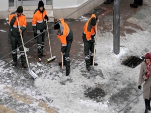 Vatandaşa kar temizliği için destek çağrısı